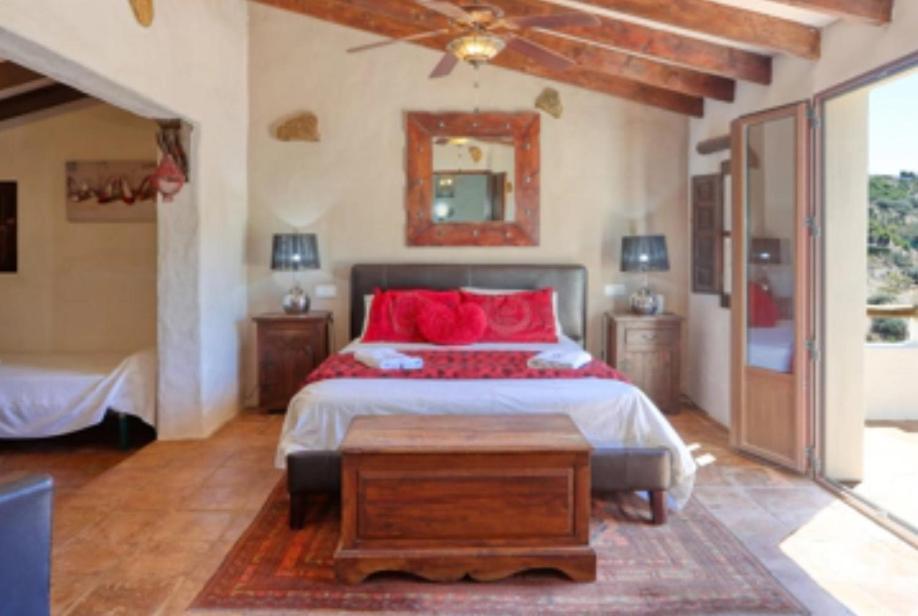 Villa Cortijo Cuscurro Ríogordo Exterior foto